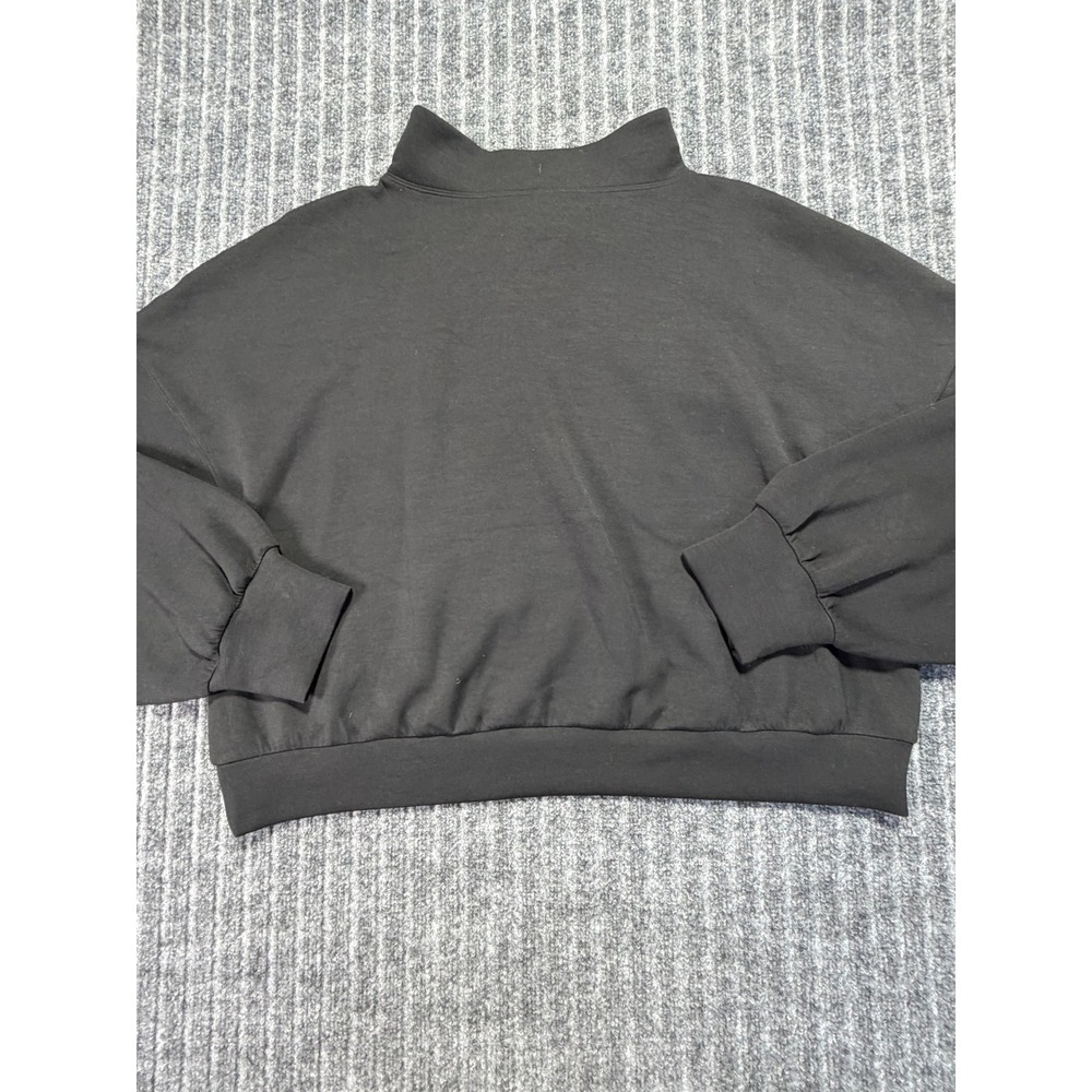 Spanx AirEssentials Sweatshirt Women 1X  Mock Neck Cropped Pullover Travel - Picture 4 of 4